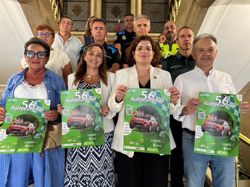 María Rivas ofrece la máxima colaboración de las Fuerzas y Cuerpos de Seguridad para garantizar una celebración segura del Rally de Ferrol