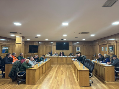 El subdelegat del Govern a Orense, en el Concello de Xinzo de Limia