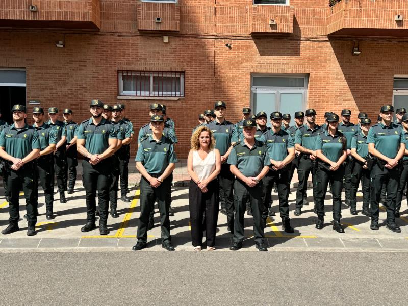 La 10a Zona de la Guàrdia Civil a La Rioja es reforça amb 99 nous agents