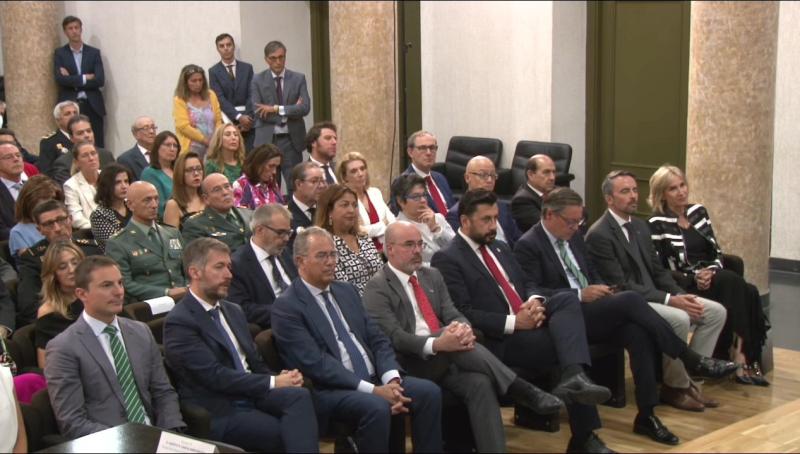 Francisco Martín assisteix a l'acte d'obertura de l'Any Judicial autonòmic en el Tribunal Superior de Justícia de Madrid