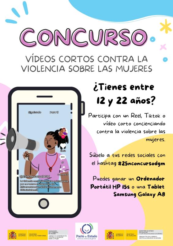 S'amplia al 20 de novembre el termini per a la presentació de vídeos curts per al concurs juvenil contra la violència sobre les dones