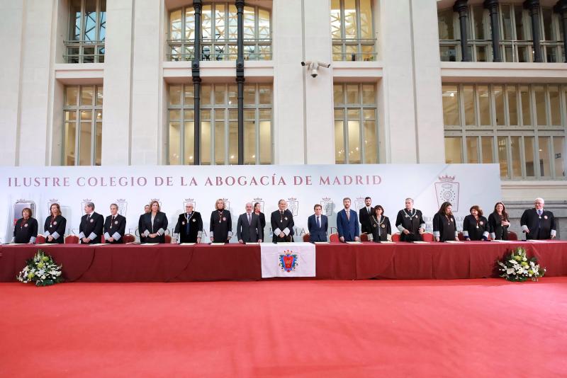 Francisco Martín participa en la cerimònia de lliurament de Diplomes de l'Il·lustre Col·legi de l'Advocacia de Madrid