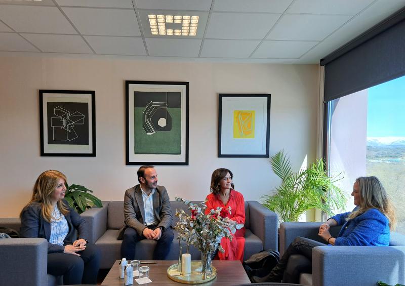 Reunió de la subdelegada del Govern amb l'alcaldessa de Galapagar