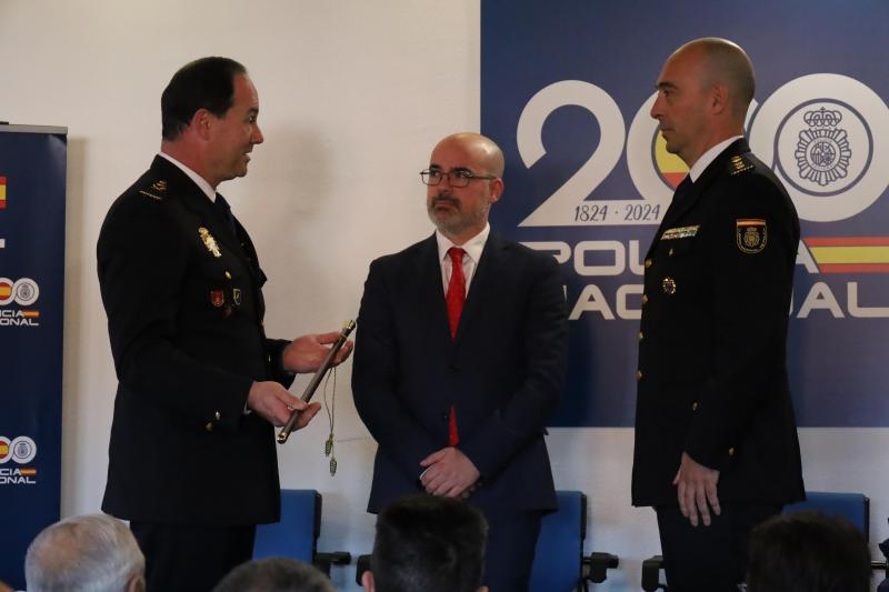 El nou comissari de Leganés presa possessió del seu càrrec al capdavant de la Comissaria Local de Policia Nacional