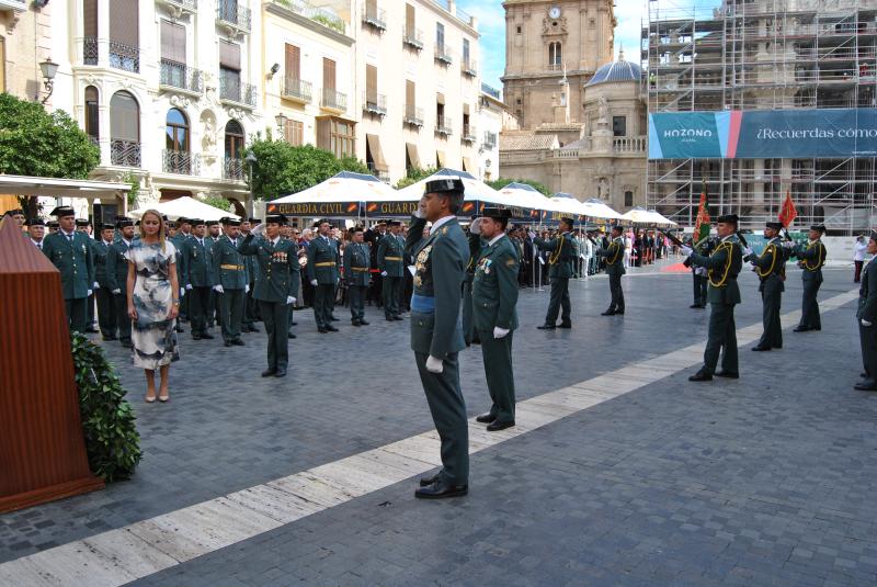 Guevara valora el caràcter vertebrador de la Guàrdia Civil pel seu desplegament en les zones menys poblades de la Regió de Múrcia