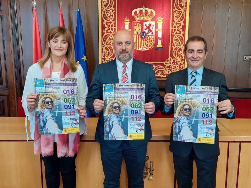 La Delegació del Govern i el Col·legi de Farmacèutics de Navarra difonen la campanya “No Camines Sola: Camí de Santiago Lliure de Violències Masclistes”