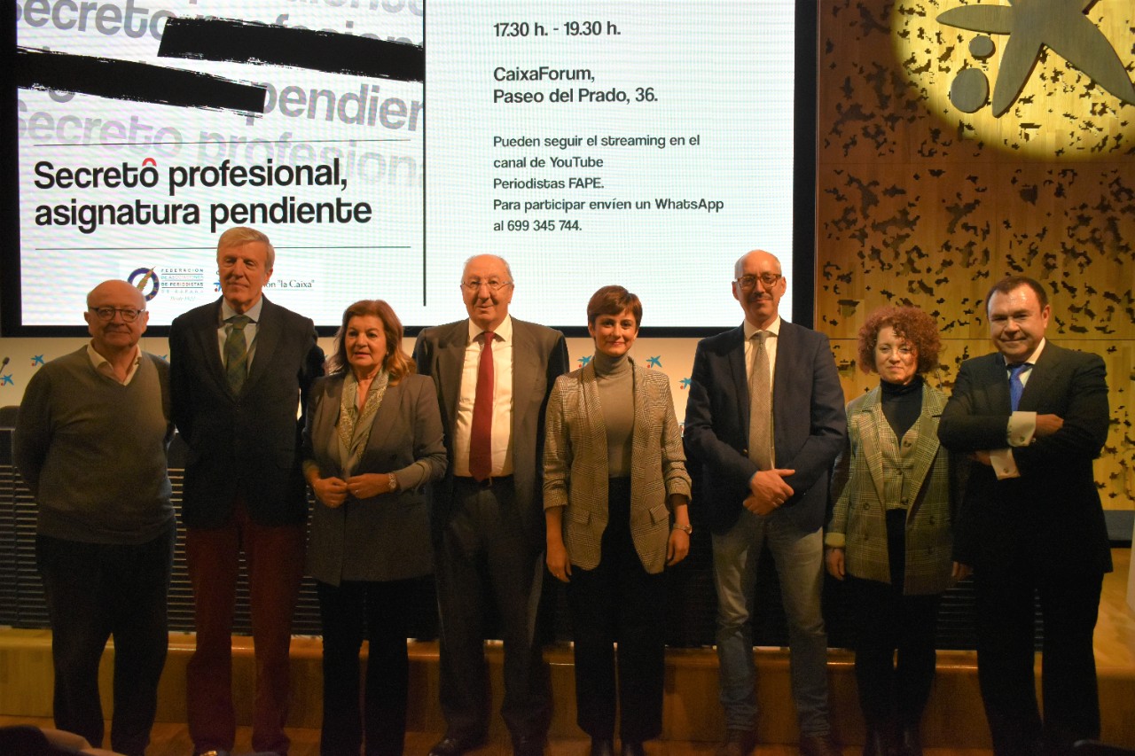Jornada sobre “Secret professional, assignatura pendent”, organitzada per la FAPE