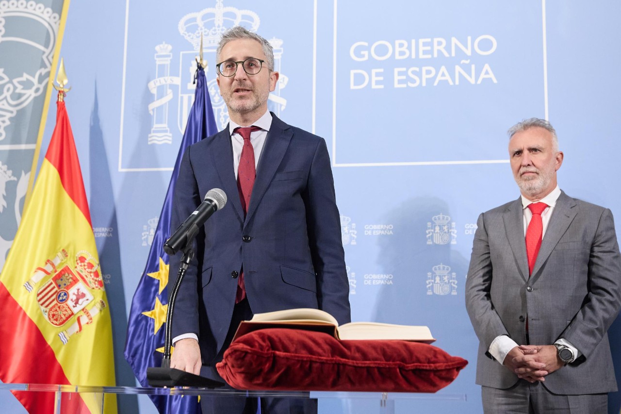 Presa de possessió del secretari d'Estat de Política Territorial