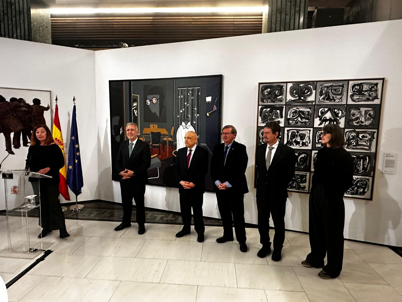 Memòria Democràtica presenta en el Congrés el catàleg de l'exposició ‘L'art en la lluita per la llibertat. Celebrant la Constitució espanyola’